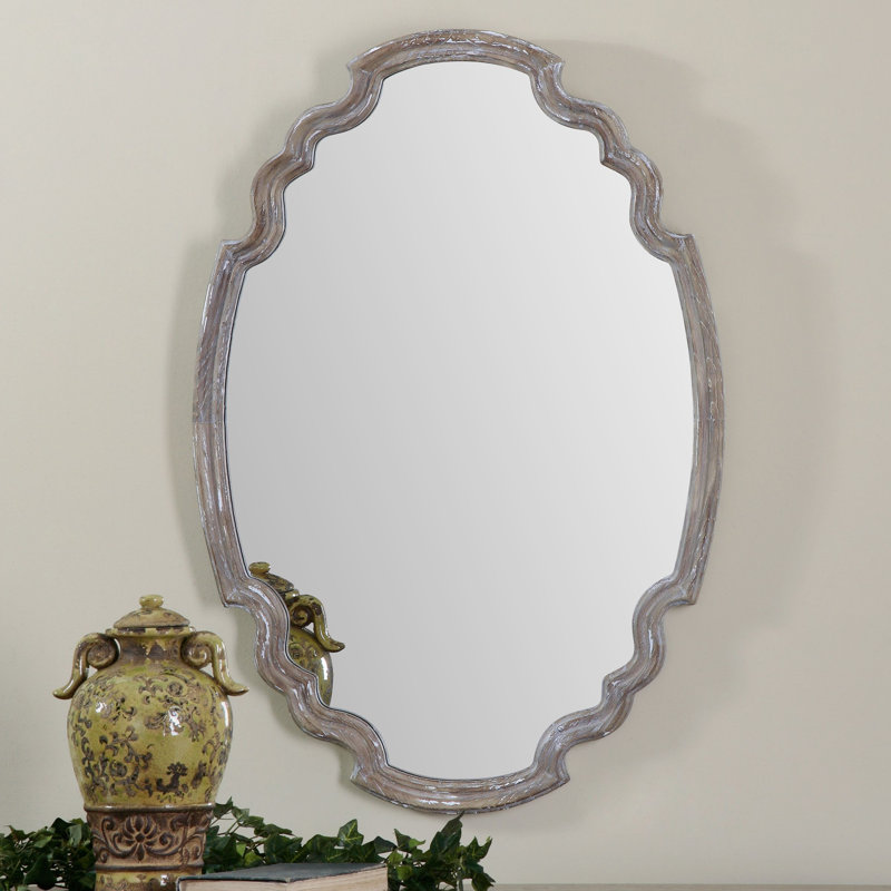 Wood Accent Mirror & Reviews Birch Lane
